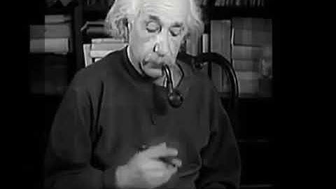 Albert Einstein: Archive Video