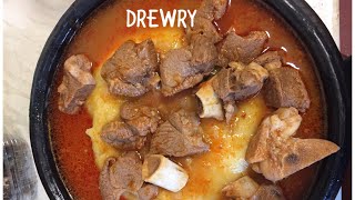 How to make light soup with lamb meat GHANA