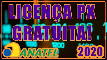 Como fazer pra tirar a licença para rádio PX?