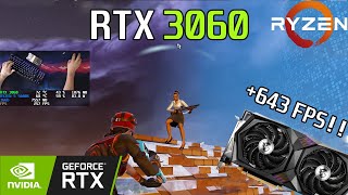 🚀 RTX 3060 + Ryzen 5 5600X 🚀 1720x1080 · LOW Meshes · FORTNITE Competitive Settings