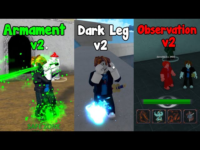 One Shoot Combok Dark Leg V2 + Pondere Blade in King Legacy #roblox #k