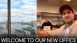 Welcome to our new office!  #newyork #vlog