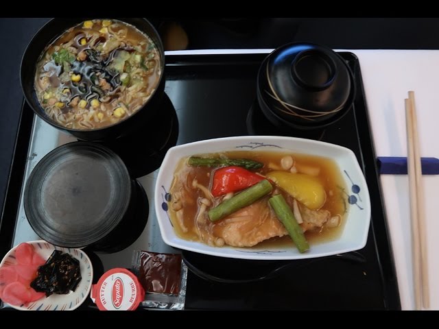 All Nippon Airways(ANA) Business Class Food Review | Strictly Dumpling