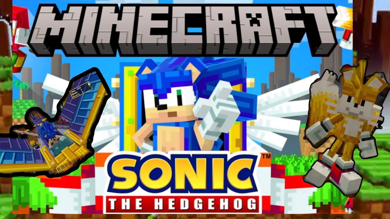 Minecraft x Sonic – Pacote de Texturas é lançado na loja do jogo