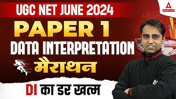 Data Interpretation For UGC NET 2024 | UGC NET Paper 1 Preparation By Ravi Sir