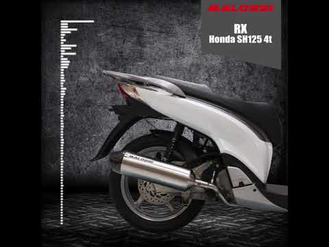MALOSSI RX EXHAUST SYSTEM HONDA @ 150 4T LC video