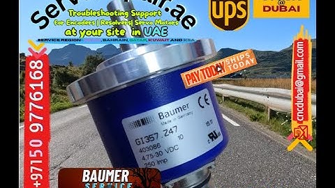 Baumer Thalheim CNC Encoder Sale Troubleshooting Upgrade in Dubai ServoRepair.ae Buy GI 137 InStock