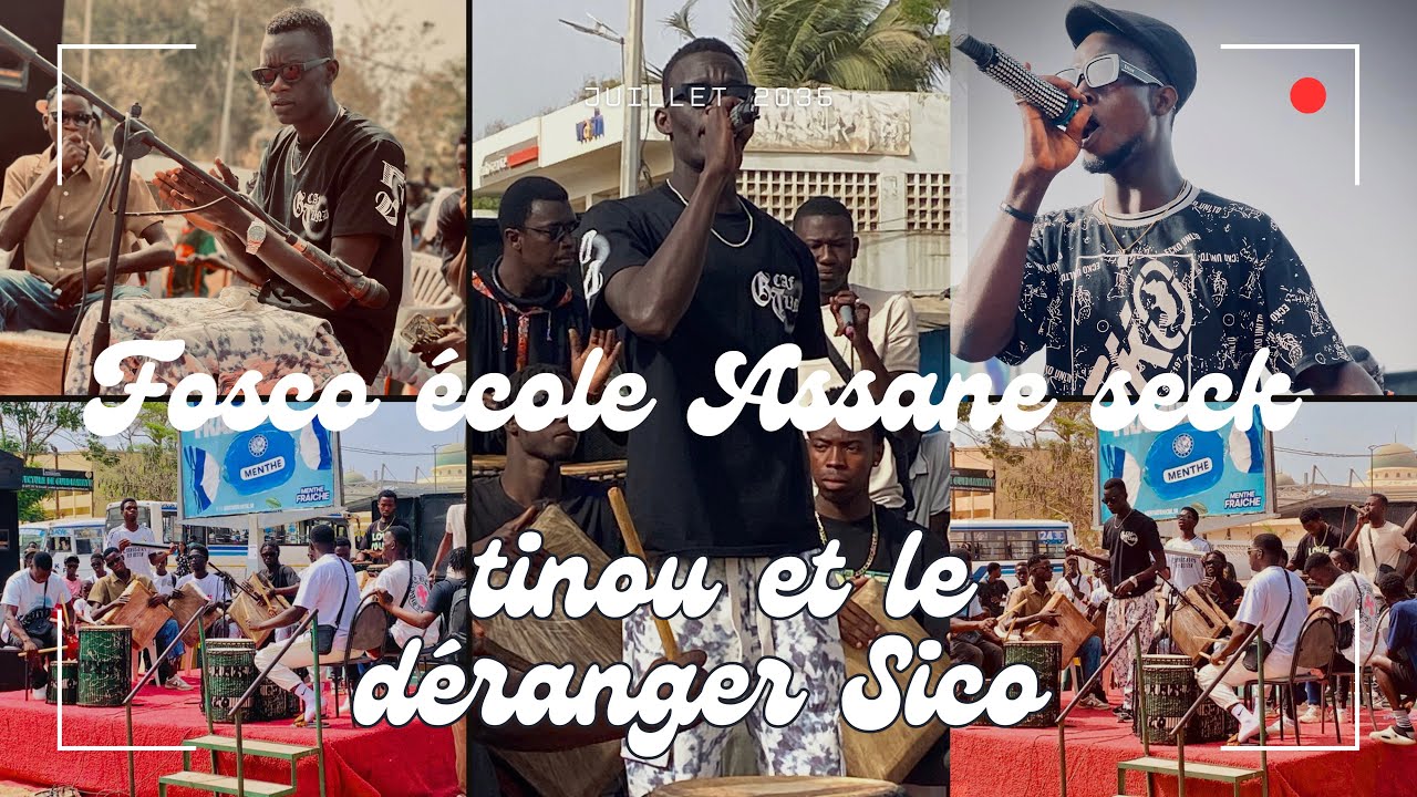 Fosco école Assane seck et performance assiko bou nekh avec Tinou abip et déranger Sico match final