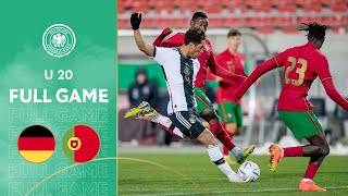 Germany vs. Portugal | Full Game | U 20 Elite League