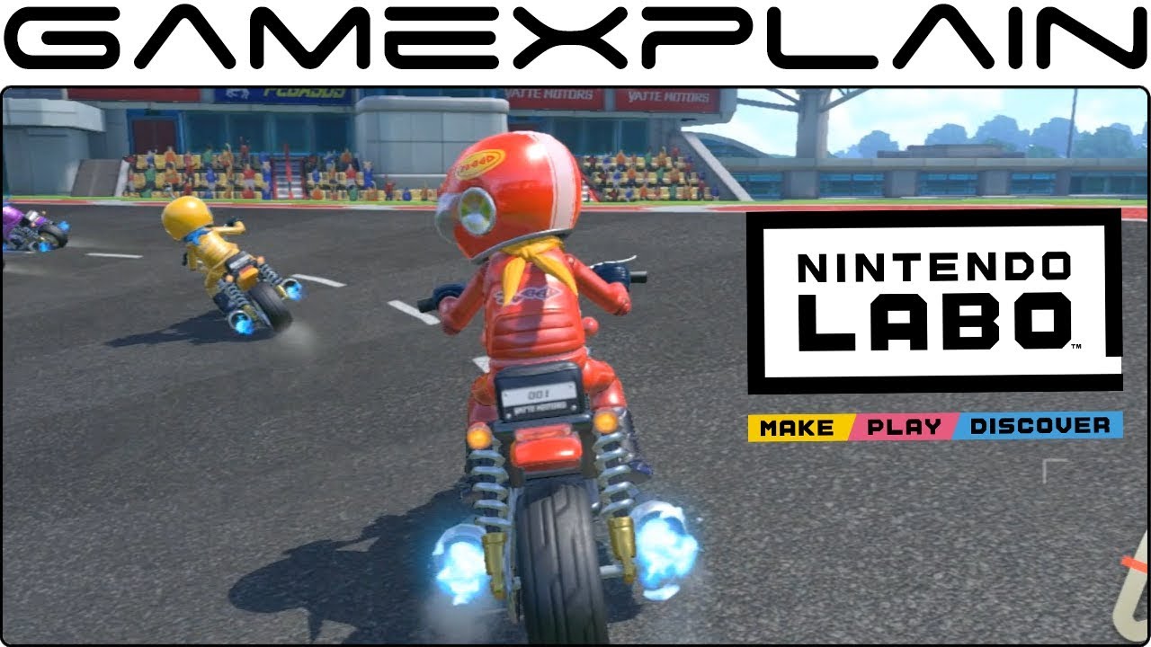 Labo Motorbike Gameplay (Racing + Track Creator!) YouTube