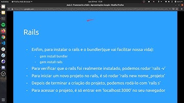 Introdução Rails - Trainee 2020