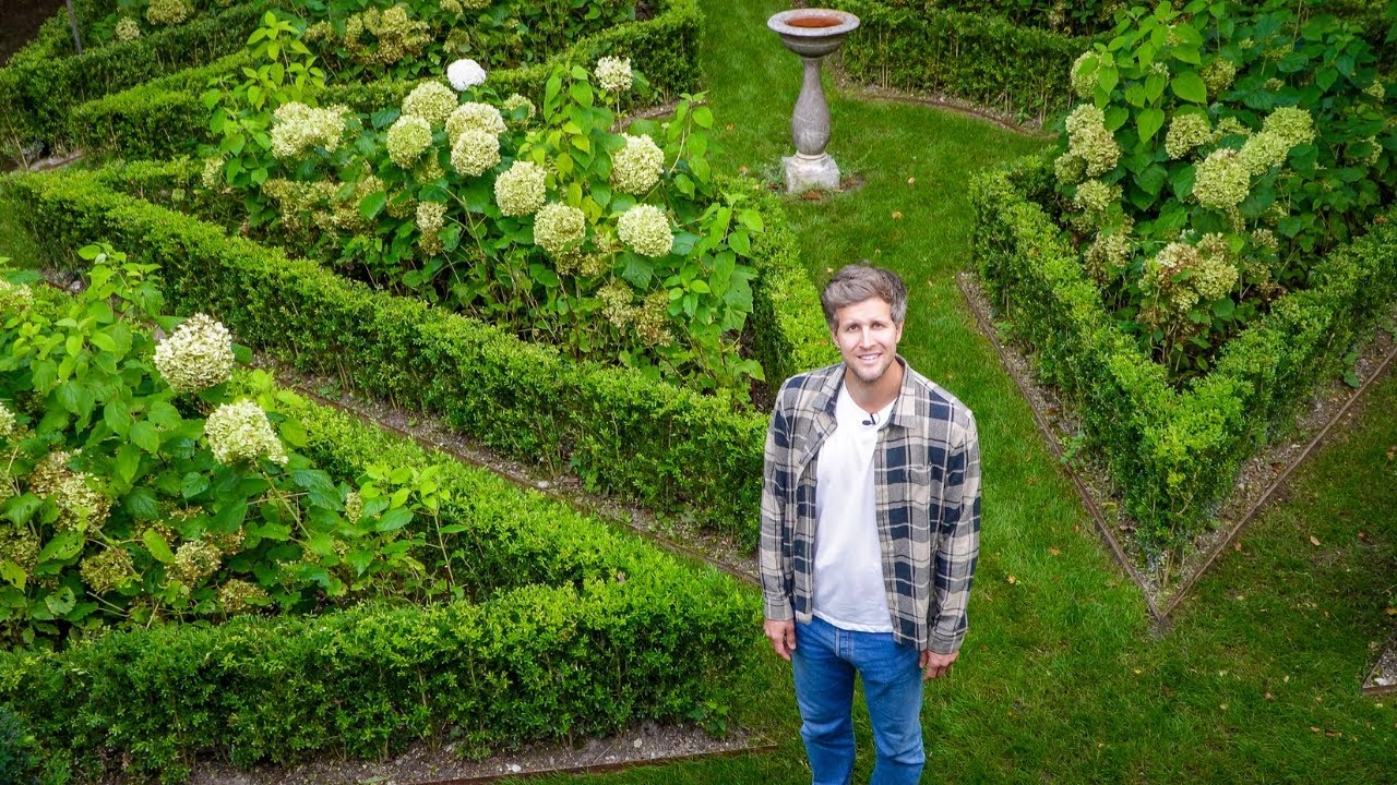 Château de Dampierre: Сад наконец завершён! (для павильона)