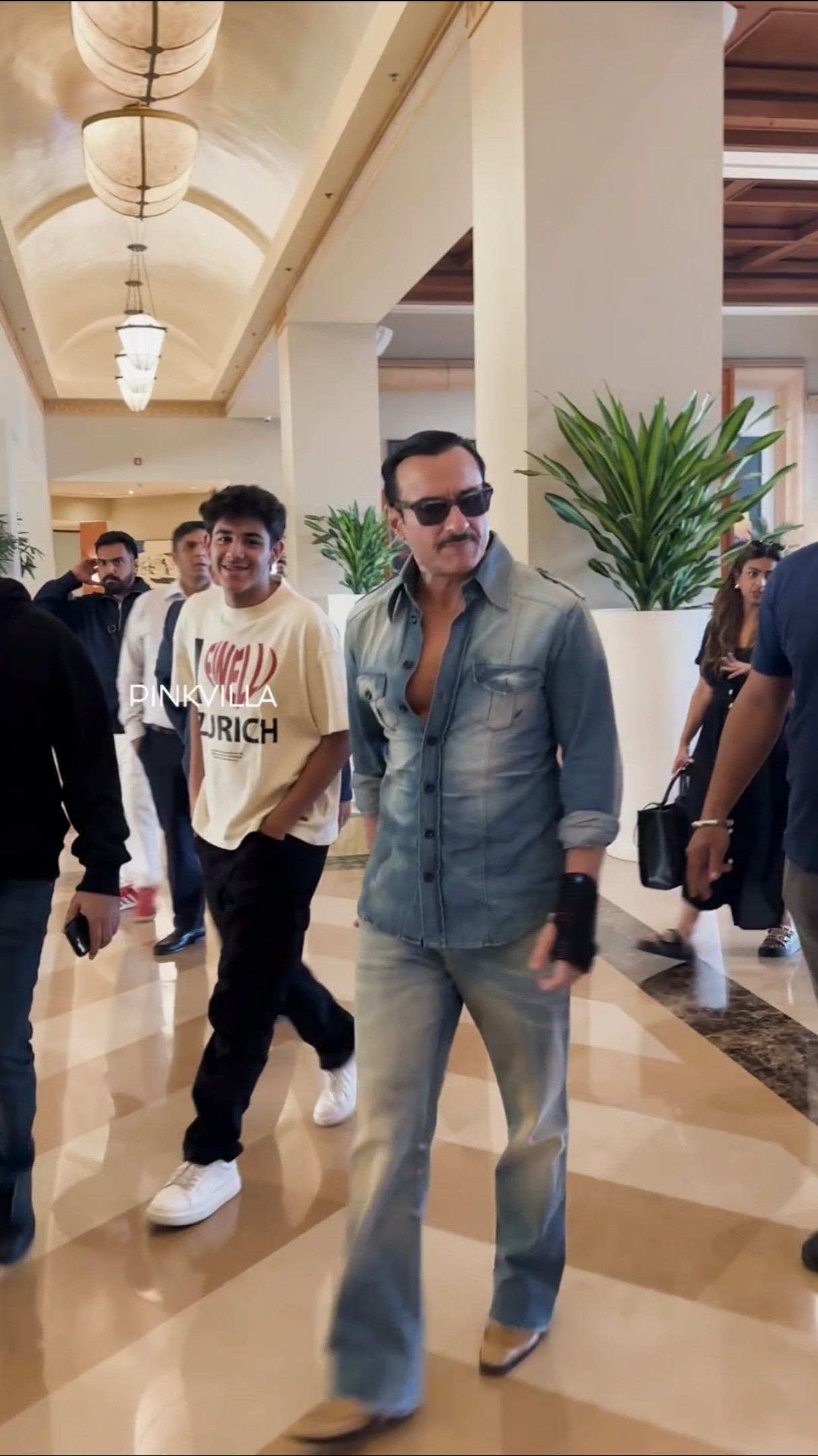 Saif Ali Khan Attends PUBLIC Event FIRST Time After Attack | #shorts #bollywood #trending