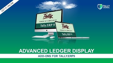 Advanced Ledger Display in Tally.ERP9 | Add-on for Tally.ERP9