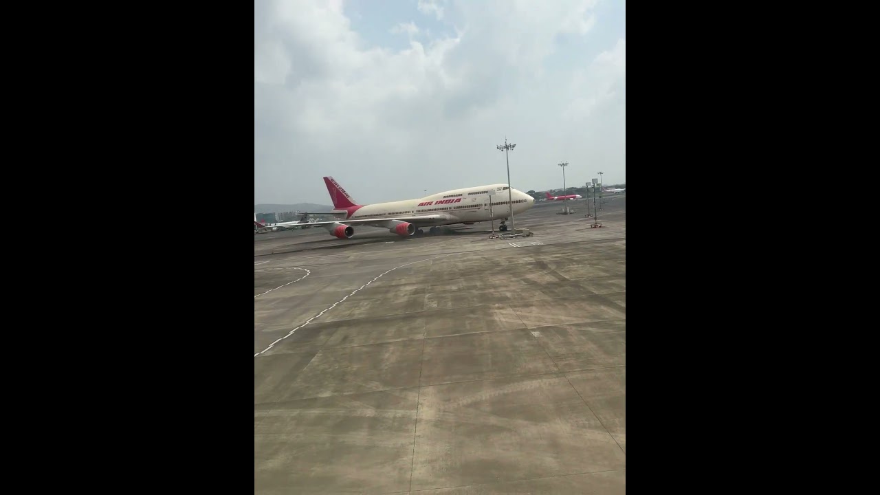 Spotted Air India Retired Boeing 747 Jumbo jet.