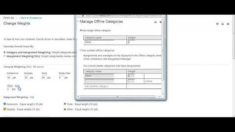 MyLab and XL products Setting Up Grade Weighting  Jan 2017 New UI