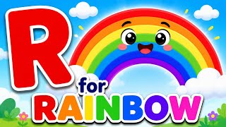 R for Rainbow |Fun Learning Colors for Kids 🌈 | ABC Series