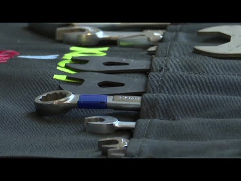 Free bike repair clinic held at Medicine Crow Middle School in Billings