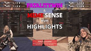 #cs2 semirage hvh highlights feat, fatality.win &amp; memesense.gg [MEMESENSE SUB GIVEAWAY]