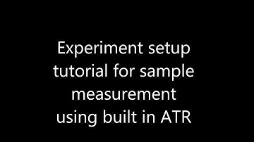FTIR is50 - Part 1