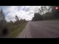 Atv driver pushes Finnish motorcycle police to road railing. Officer paralyzed