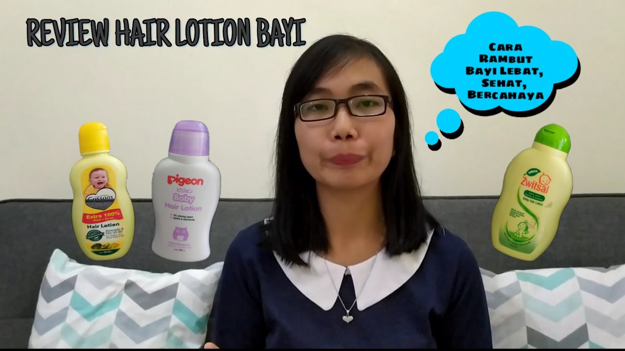 Review Hair Lotion Cara Agar Rambut  Bayi  Tumbuh Lebat 