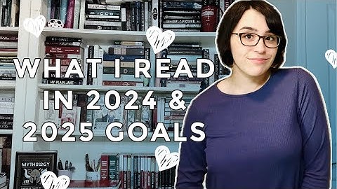 2024 Reading Stats & 2025 Reading Goals