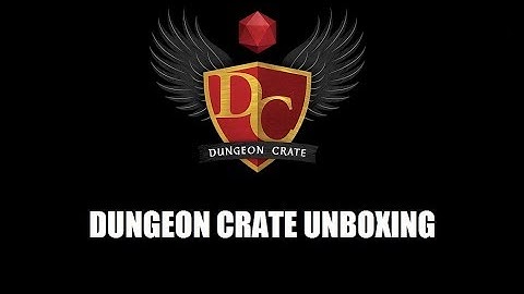 Dungeon Crate: Facebook Live Prize Unboxing!  Everone Wins!
