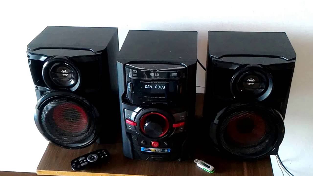 Mini componente LG 2100W PMPO - YouTube