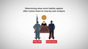 Strict Liability in Tort Law