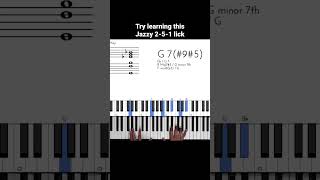 Try Learning this Jazz 2-5-1 Lick