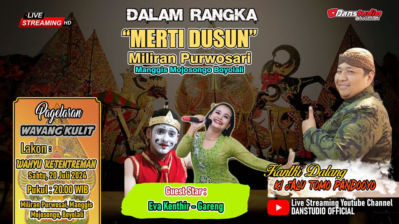 🔴Live Wayang Kulit KI JALU TOMO PANDOYO 