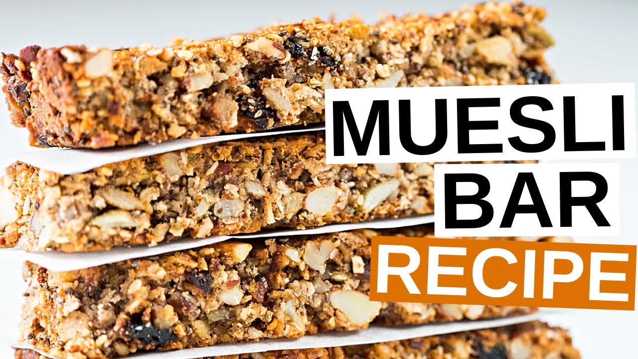 Muesli Bar Recipe YouTube
