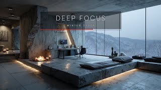 Blizzard Study ⋅ Deep Focus in Frozen Penthouse