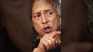 Kirk Hammett explains his first guitar lesson of Joe Satriani