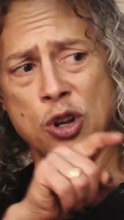 Kirk Hammett explains his first guitar lesson of Joe Satriani