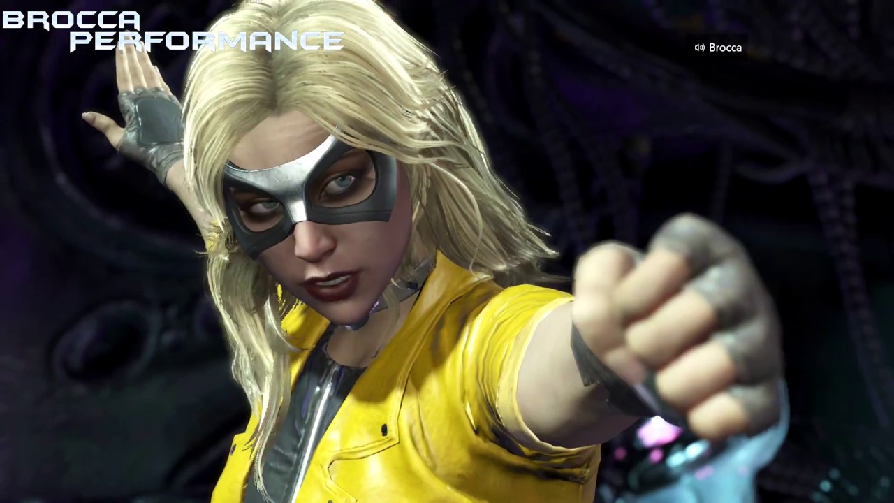 black canary injustice 2