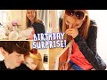Husband Surprises Wife for Birthday