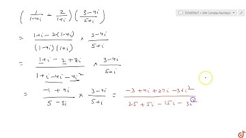 Express the following complex numbers in the standard form  ltmath gt  ltmrow gt  ltmi gta lt/