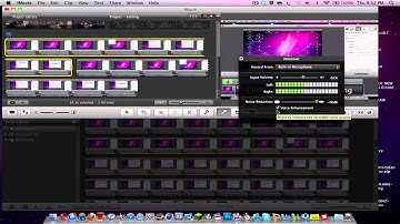 iMovie 11 - How to add Voice Over/Commentary to your Video!