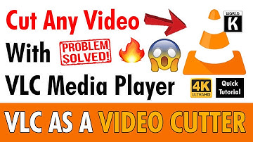 How to Cut Any Video With VLC Media Player | Use As A Video Cutter | Simple & Quick