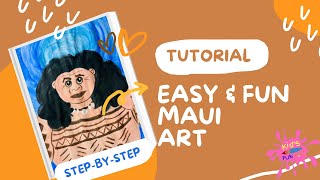 How To Paint Easy & Fun MAUI Art