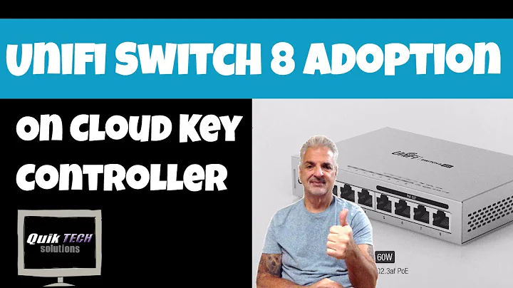 Basic Home Networking Part 3: Unifi Switch 8 60W POE Adoption