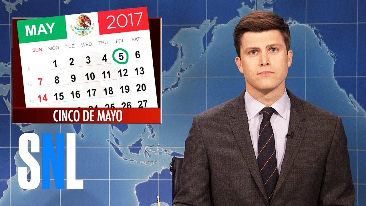 parody or satire Weekend Update on Cinco de Mayo - SNL