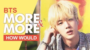 How Would BTS Sing TWICE " MORE & MORE " (Male Version) Line Distribution