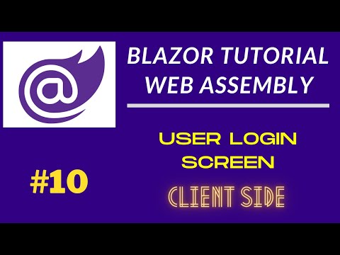 Blazor User Login | WebAssembly EntityFramework Login