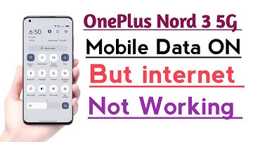 OnePlus Nord 3 5G Mobile Data ON But internet Not Working problem Solve