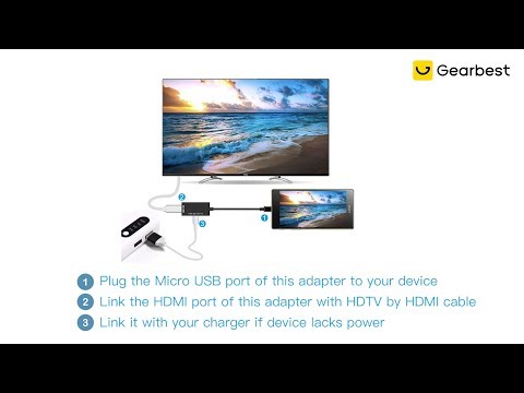 gocomma Micro USB to HDMI MHL Adapter - Gearbest.com