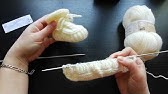 Tuto Tricot Chaussons Bebe Au Tricot Part 1 2 De 3 12 Mois Youtube