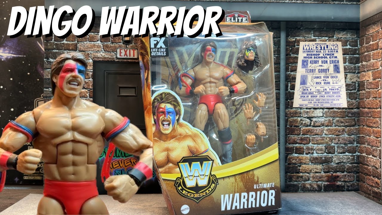 The Dingo Warrior WWE Legends Series 17 Unboxing & Review! YouTube